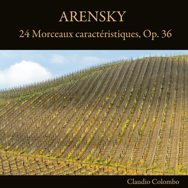 Couverture de Arensky: 24 Morceaux caractéristiques, Op. 36