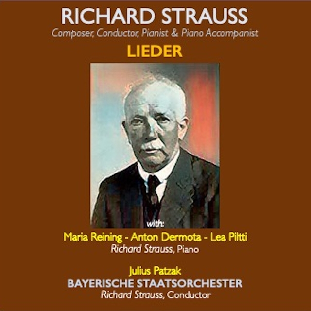 Couverture de Richard Strauss · Composer, Conductor, Pianist & Piano Accompanist