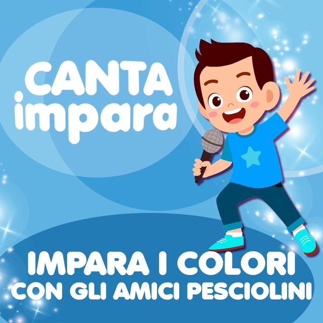 Couverture de Impara i colori con gli amici pesciolini