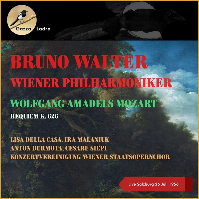 Couverture de Wolfgang Amadeus Mozart: Requiem K. 626 - Live Salzburg 26 Juli 1956