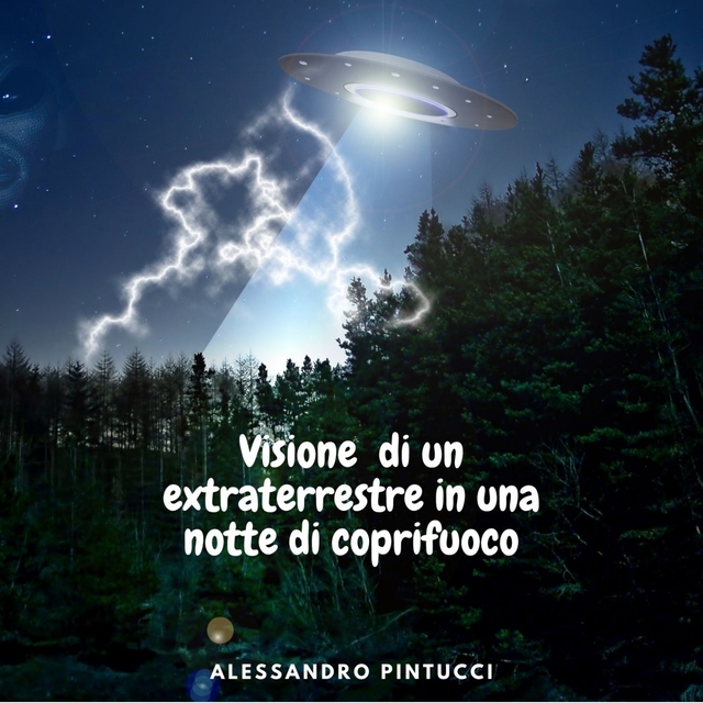 Visione di un extraterrestre in una notte di coprifuoco