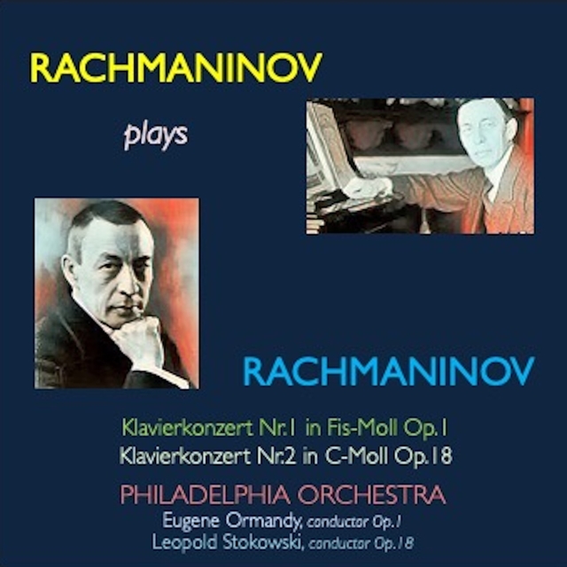Couverture de Rachmaninov plays Rachmaninov