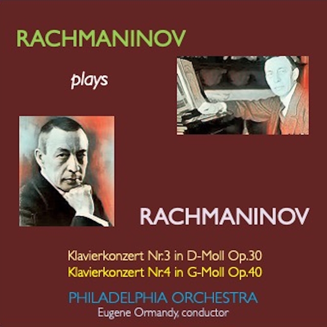 Couverture de Rachmaninov plays Rachmaninov