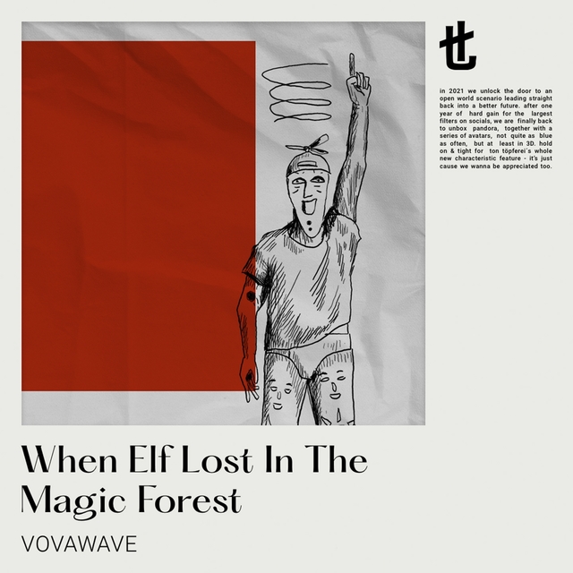 When Elf Lost in the Magic Forest