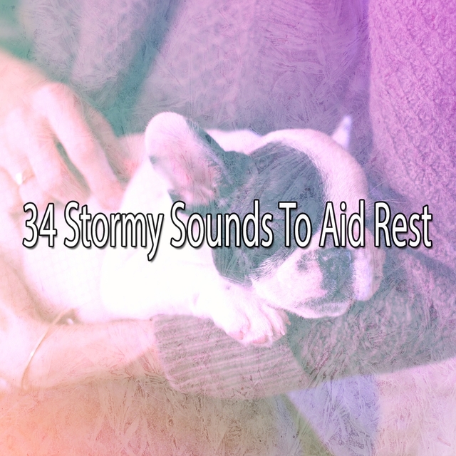 Couverture de 34 Stormy Sounds to Aid Rest