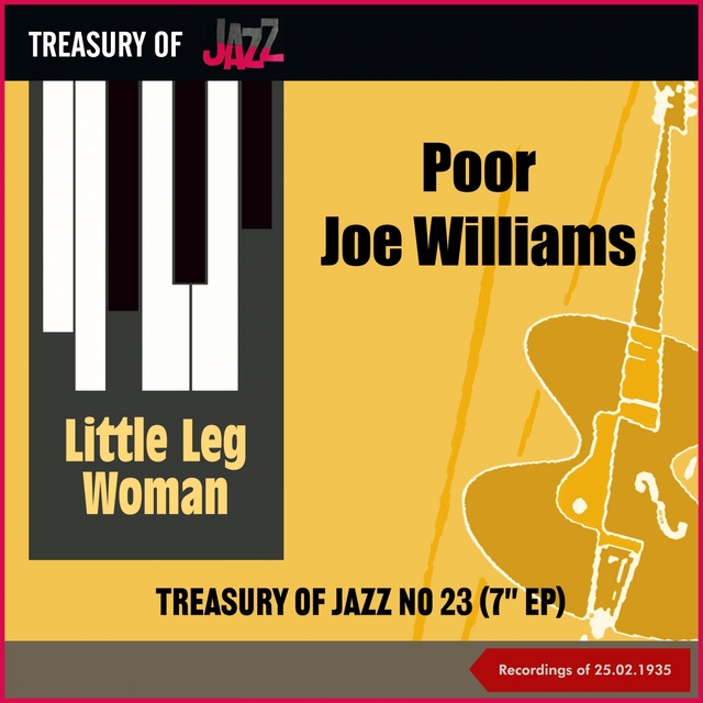 Couverture de Little Leg Woman - Treasury Of Jazz No. 23