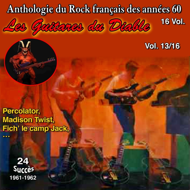 Couverture de Anthologie des groupes de rock français des années 1960 - 16 Vol. Les guitares du diable Vol. 13 / 16 - Percolator