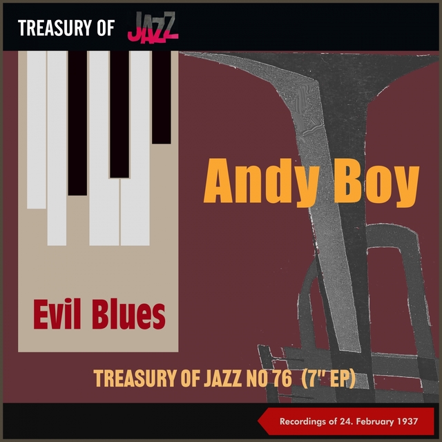 Couverture de Evil Blues - Treasury of Jazz No. 76