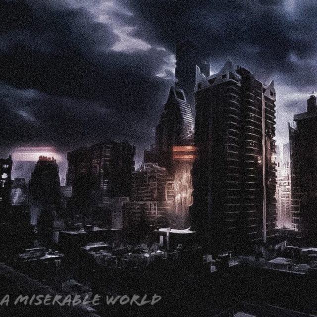 Couverture de A Miserable World