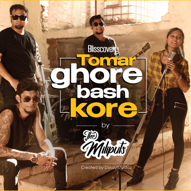 Couverture de Tomar Ghore Bash Kore