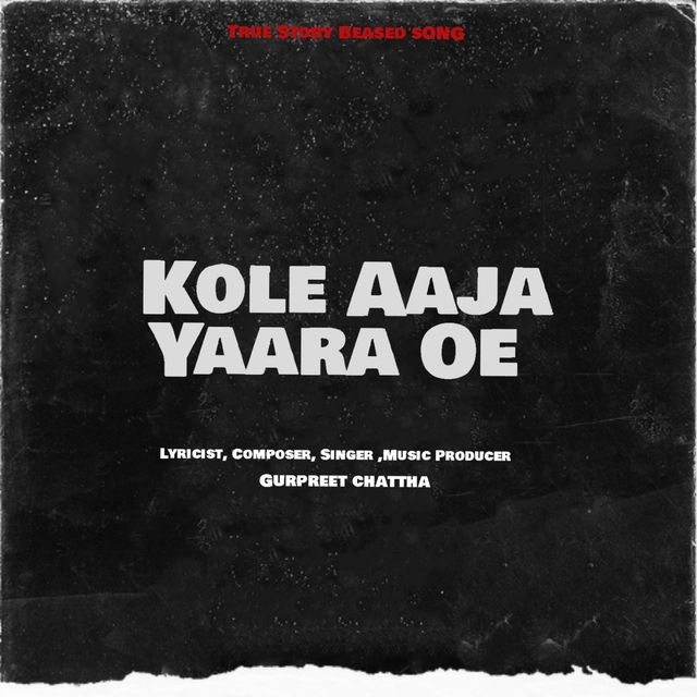 Kole Aaja Yaara Oe