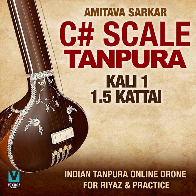 C# Scale Tanpura - Kali 1, 1.5 Kattai