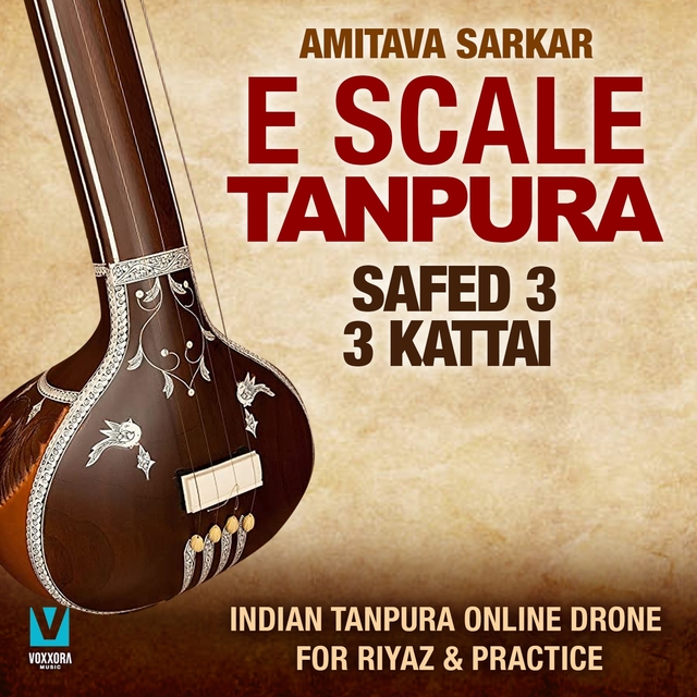 Couverture de E Scale Tanpura - Safed 3, 3 Kattai