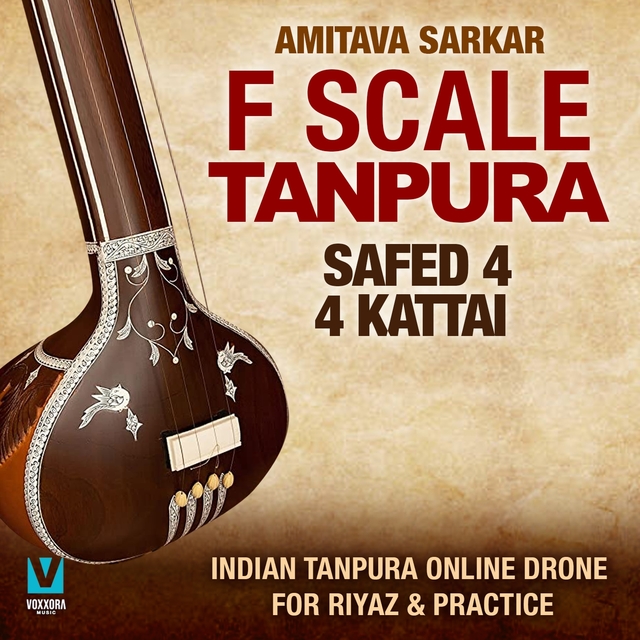 F Scale Tanpura - Safed 4, 4 Kattai