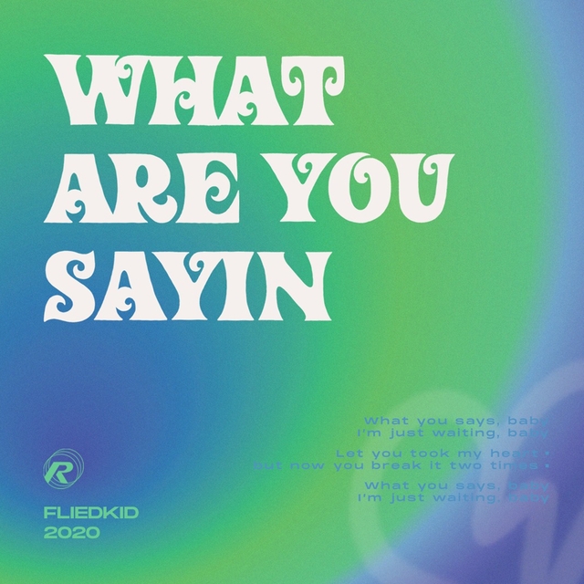 Couverture de What Are You Sayin