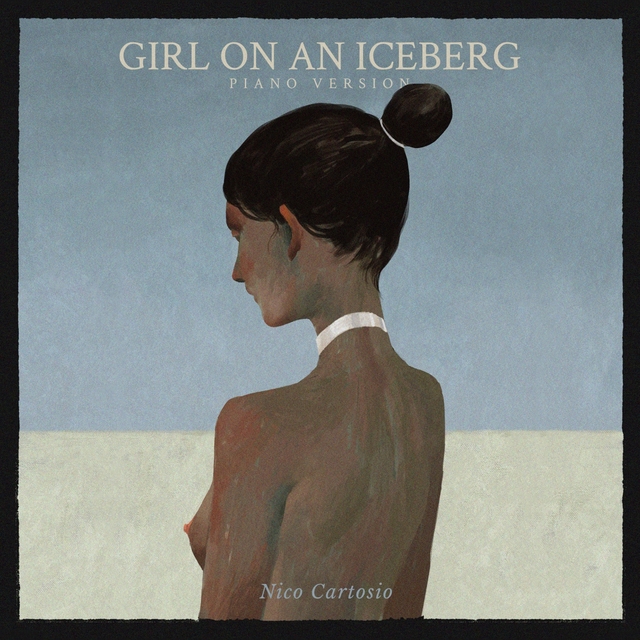 Girl on an iceberg