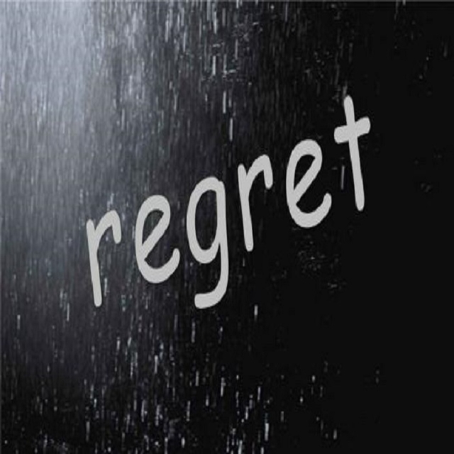 Couverture de regret