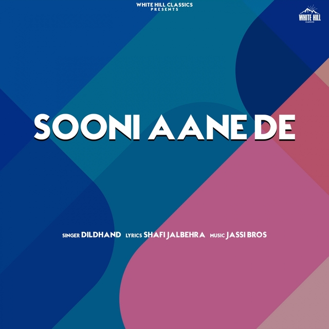 Couverture de Sooni Aane De