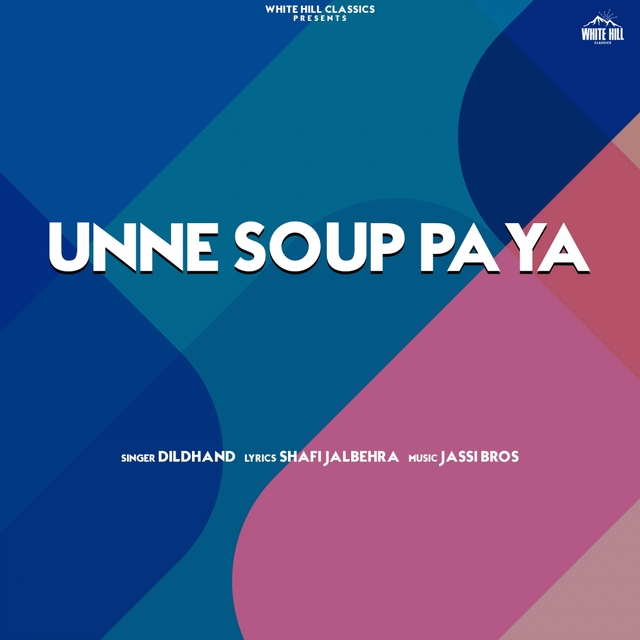 Couverture de Unne Soup Paya