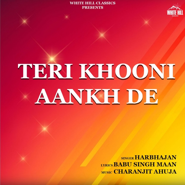 Couverture de Teri Khooni Aankh De