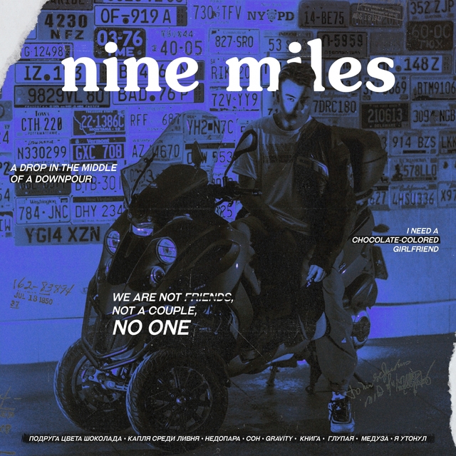 Couverture de NINE MILES