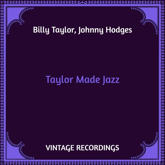 Couverture de Taylor Made Jazz