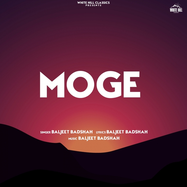 Couverture de Moge