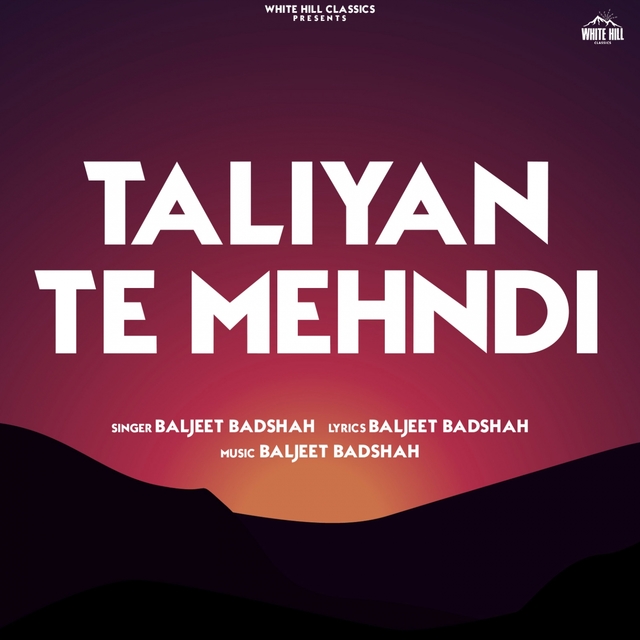 Couverture de Taliyan Te Mehndi