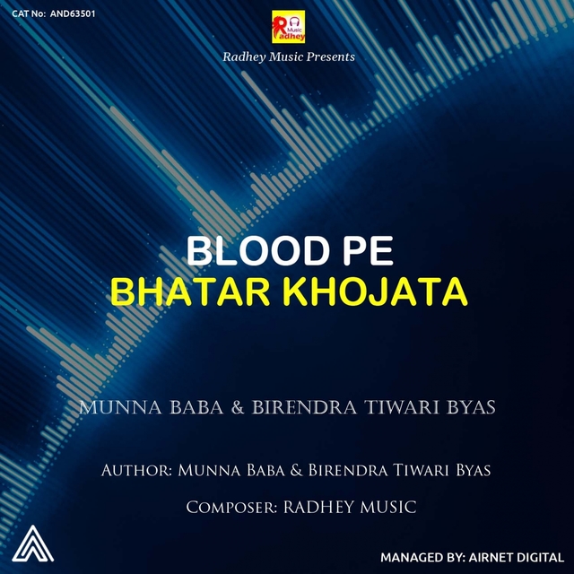 Couverture de Blood Pe Bhatar Khojata