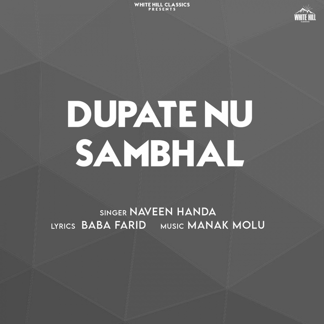 Couverture de Dupate Nu Sambhal