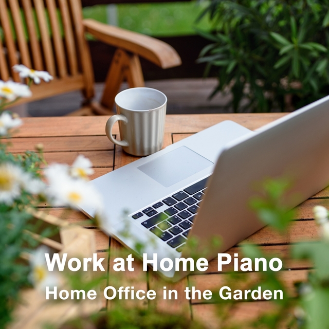 Home Office In the Garden - Work At Home Piano