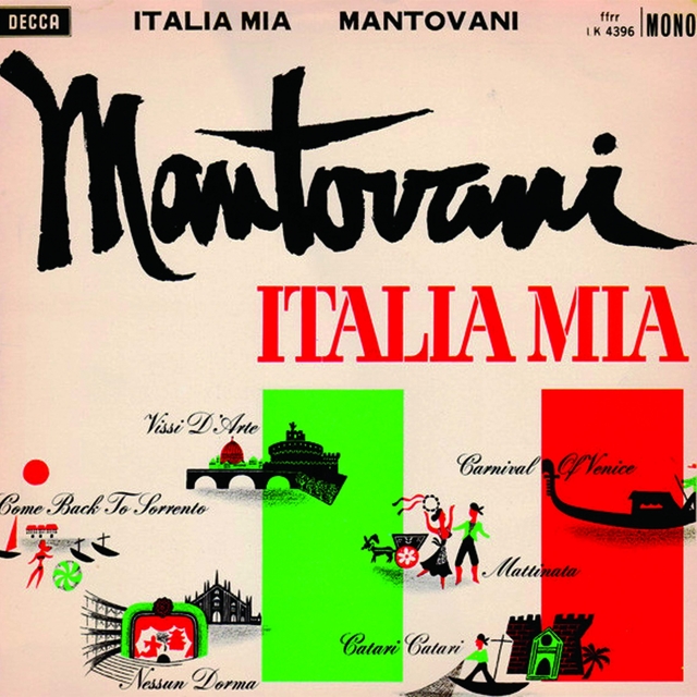 Couverture de Catari, catari / Theme from capriccio italien, op. 45 / Italia mia / Vissi d'arte - love and music from "Tosca" / Mattinata / Variation on carnival of venice / Bersaglieri march / Come back to Sorrento / Return to me / Nessun dorma from "Turandot" / Itali