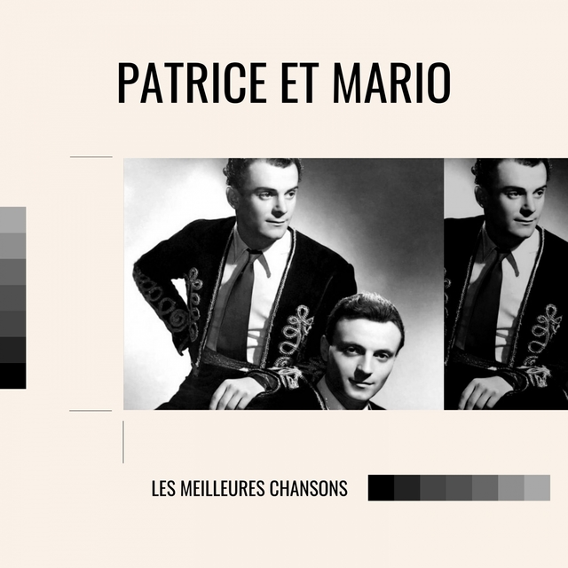 Couverture de Patrice et mario - les meilleures chansons