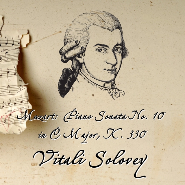 Couverture de Mozart: Piano Sonata No. 10 in C Major, K. 330