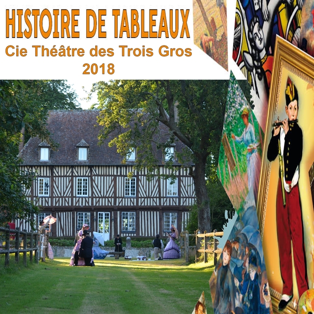 Couverture de Histoire de tableaux - Cie Théâtre des Trois Gros 2018