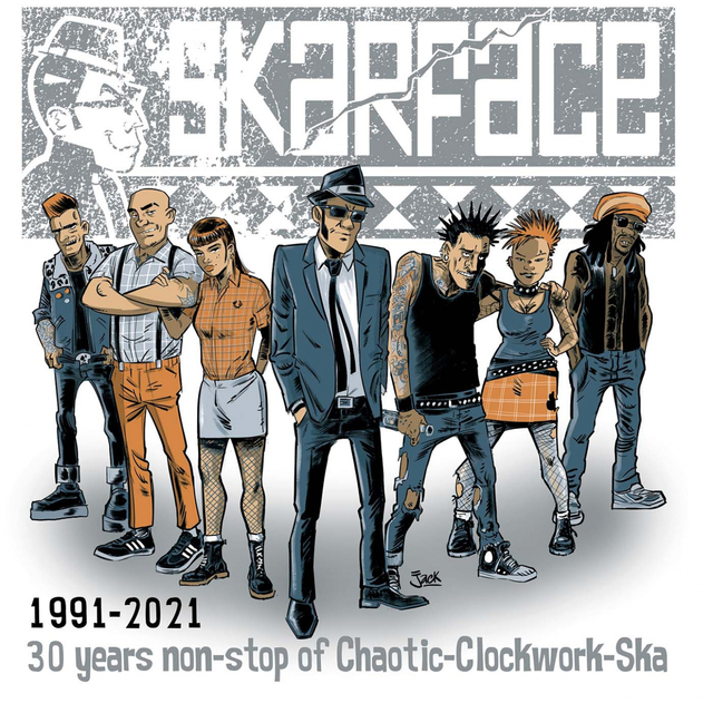 Couverture de Skarface 1991-2021 Non-Stop of Chaotic Ska