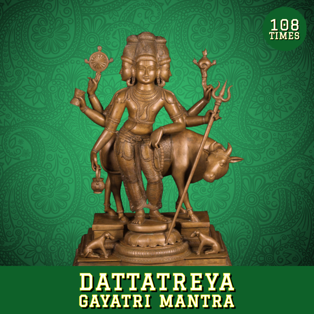 Couverture de Dattatreya Gayatri Mantra 108 Times