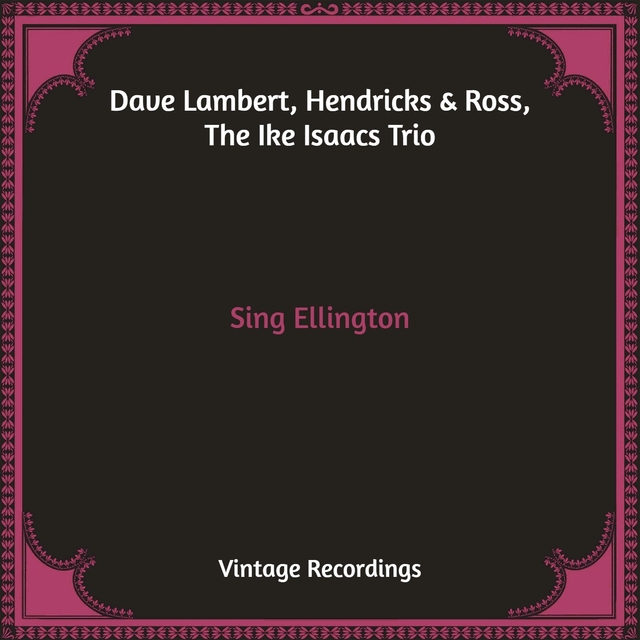 Couverture de Sing Ellington