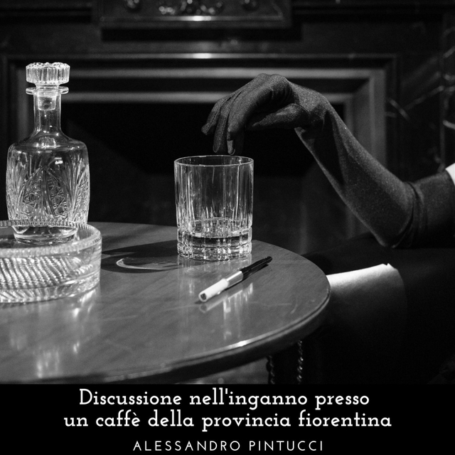 Couverture de Discussione nell'inganno presso un caffè della provincia fiorentina