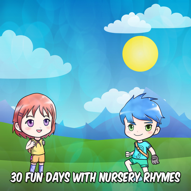 Couverture de 30 Fun Days With Nursery Rhymes