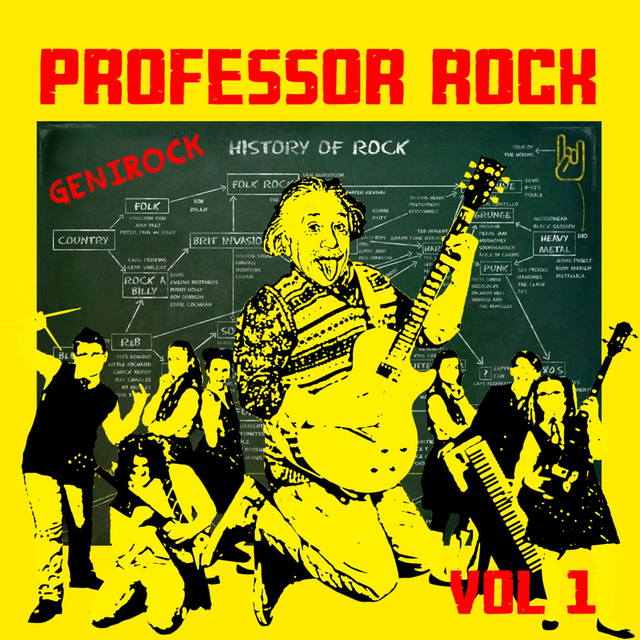 Couverture de Professor Rock