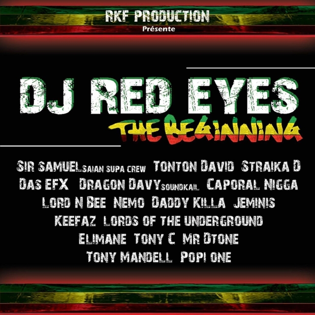 Couverture de Dj redeyes The beginning