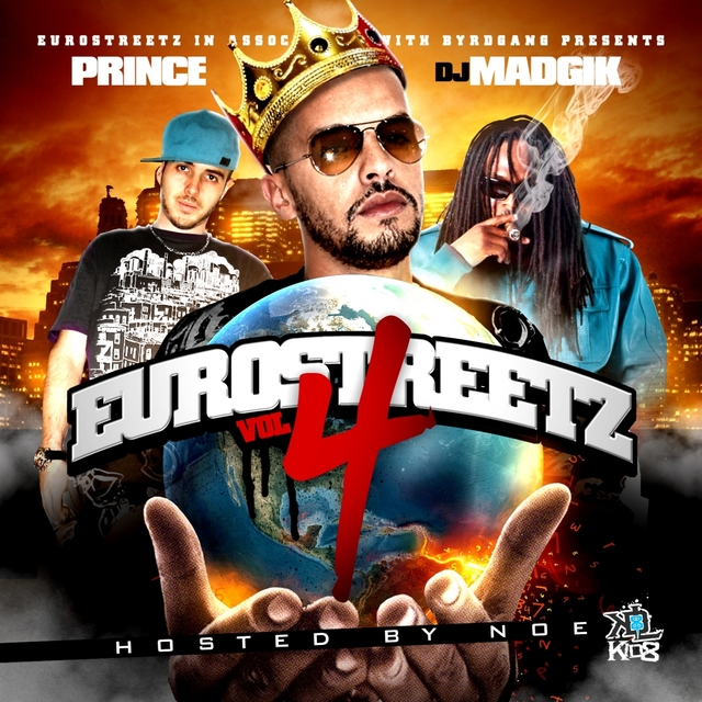 Couverture de Eurostreetz Vol4 Hosted By Noe of Byrdgang