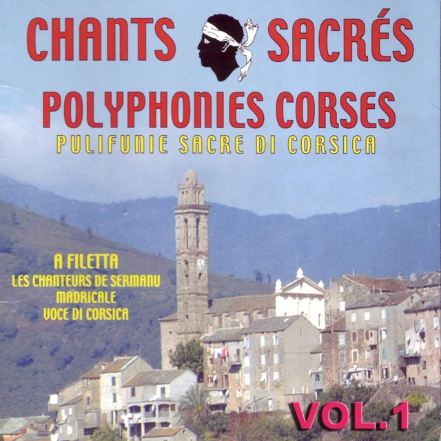 Couverture de Chants sacrés polyphonies Corses, vol. 1