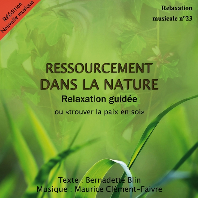 Couverture de Ressourcement dans la nature