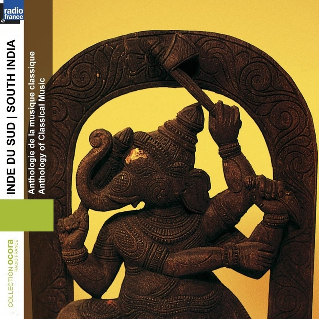 Couverture de Inde du sud : Anthologie de la musique classique