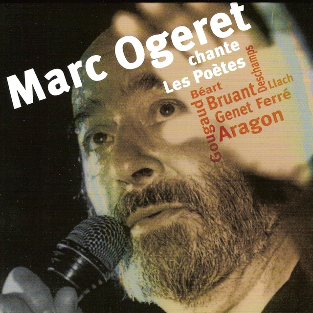 Couverture de Marc Ogeret chante les poètes