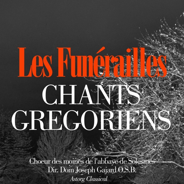 Couverture de Chants grégoriens : Les funérailles