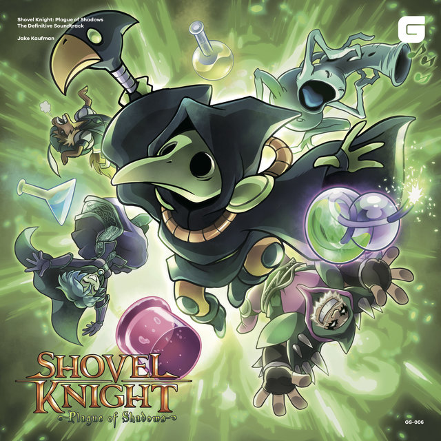 Couverture de Shovel Knight: Plague of Shadows The Definitive Soundtrack