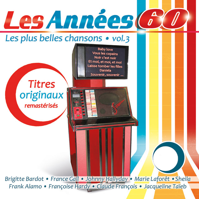 Couverture de Les années 60, Vol. 3 (Les plus belles chansons)